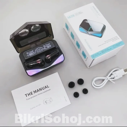 M28 TWS Wireless Gaming Earbuds